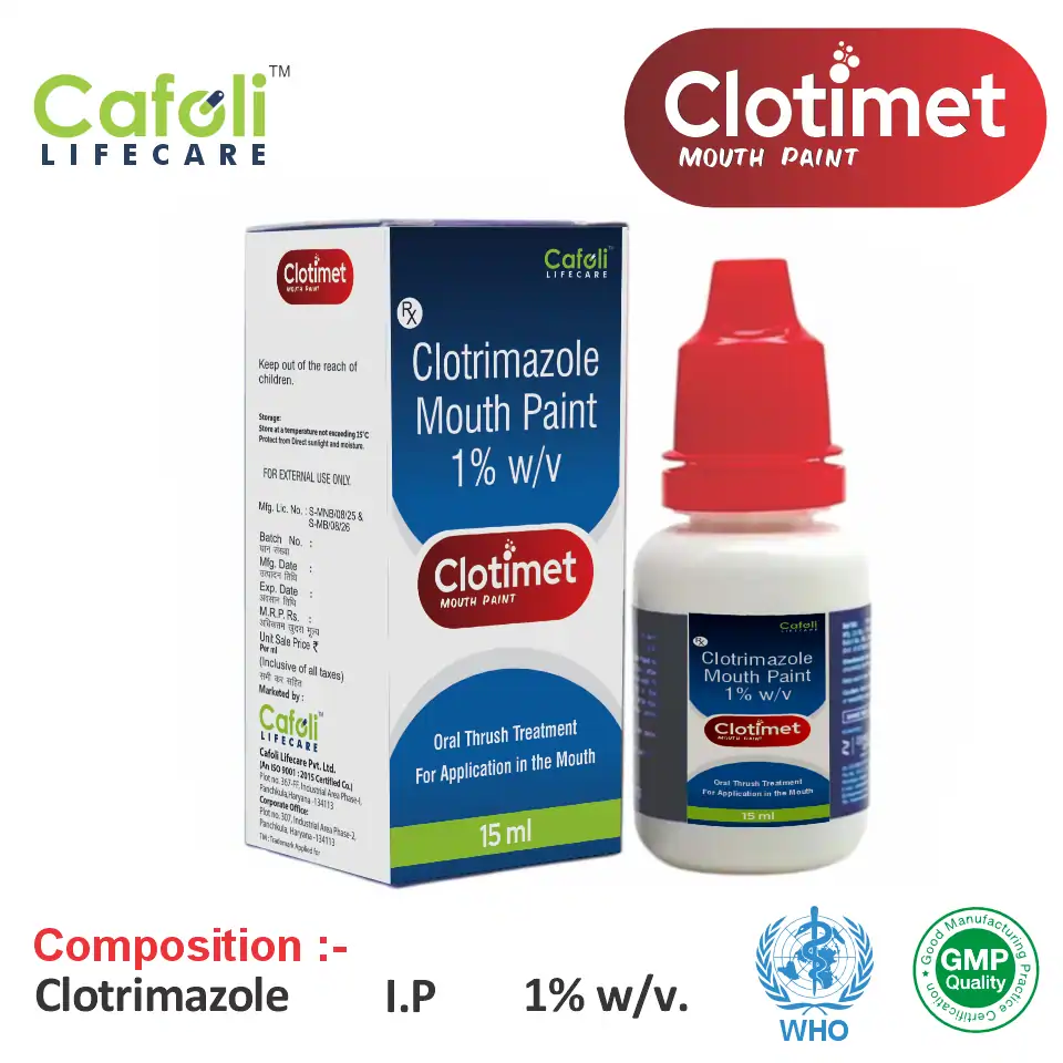 Clotrimazole 1% w/v Mouth Paint PCD Pharma Franchise